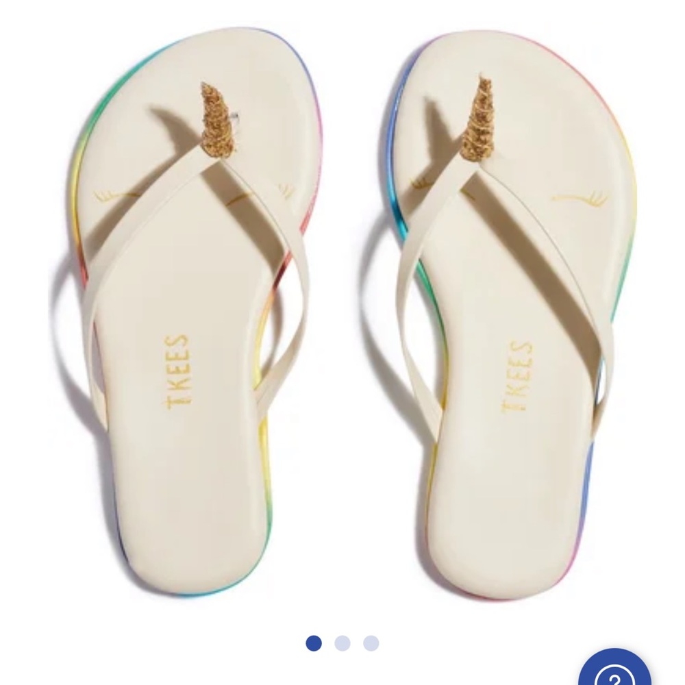 TKEES kids Mini Unicorns Rainbow Cloud, White